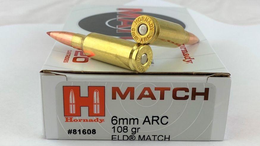 Hornady 6mm ARC 108 ELD-M