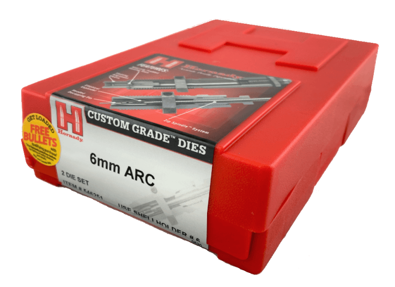 Hornady 6mm ARC Custom Grade Dies