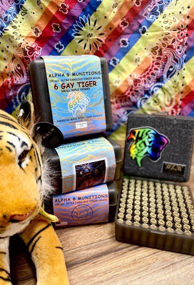 ALPHA MUNITIONS GAY TIGER BRASS